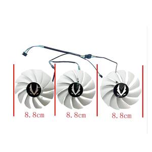 88MM nuevo para <span class=keywords><strong>ZOTAC</strong></span> GeForce RTX4070ti 4070ti SUPER <span class=keywords><strong>4080</strong></span> 4080s TRINITY OC WHITE tarjeta gráfica ventilador de repuesto GA92S2U - Product Image 4