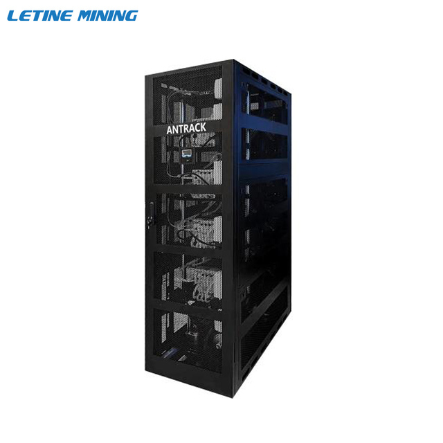 4 Hydro Cooling Crypto Miner Rack Antminer Antrack V1 Compatible S19 Hyd/S21 Hyd Series Crypto Mining Container S21XP Hyd 473T