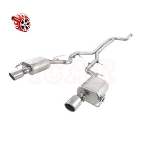 Sistema <span class=keywords><strong>di</strong></span> <span class=keywords><strong>Scarico</strong></span> Catback Valvetronic in Acciaio Inox Lucidato a Specchio per Jaguar XF XJ 2.0T, Tubi <span class=keywords><strong>di</strong></span> <span class=keywords><strong>Scarico</strong></span> Spessore 1.5mm - Product Image 3