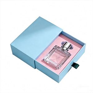 Custom Logo High-End Perfume <b>Gift</b> Box Handmade Cosmetic Drawer Packaging Box - Product Image 3