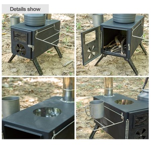 <span class=keywords><strong>Estufa</strong></span> <span class=keywords><strong>de</strong></span> <span class=keywords><strong>leña</strong></span> <span class=keywords><strong>estufa</strong></span> <span class=keywords><strong>de</strong></span> tienda <span class=keywords><strong>de</strong></span> campaña <span class=keywords><strong>con</strong></span> tubo <span class=keywords><strong>de</strong></span> chimenea para tienda refugio calefacción Cocina - Product Image 5