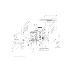 เครื่องชาร์จแบตเตอรี่ Daewoo Doosan รุ่น BC20S-2 BC30S-2 กำลังไฟ 240 วัตต์ แท่นชาร์จสำหรับอุตสาหกรรม รองรับแรงดันไฟฟ้าขาเข้า 100-240 โวลต์ - Product Image 2