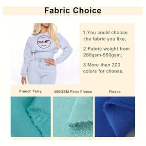 Sudadera de Algodón Grueso Personalizada con Parche Bordado, Forro Polar Suave, Oversize, Colores Cómodos, Venta al por Mayor - Product Image 3