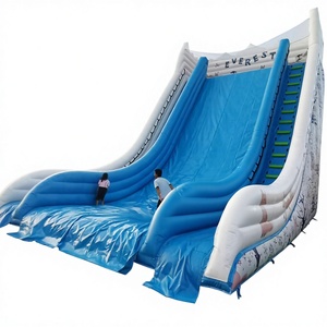 Tobogán inflable comercial de calidad para exteriores, castillo inflable gigante para niños, tobogán inflable gigante tipo Everest para exteriores - Product Image 1