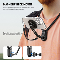 Support magnétique pour téléphone portable NEEWER GP-16 en alliage d'aluminium
