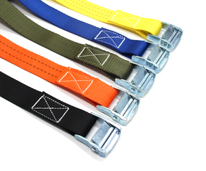 대형 캠 잠금 버클 스트랩 중국 폴리 에스터 화물 벨트 도매 캠 버클 타이 다운 트럭 버클 조임 스트랩 - Product Image 2