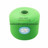 TFO Bleach 40/2 Ring Spun Polyester Yarn 100% Polyester High Tenacity Eco-Friendly Knitting Dyed Custom Color 40s/2 1 Ton