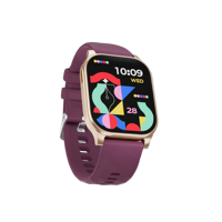 Montre connectée carrée ultra-fine AMOLED, surveillance de la santé sportive, rappels d'appels, ultra-longue autonomie, Android sans fil, bracelet en gel de silice