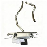 Échappement en acier inoxydable avec soupape pour Audi Q5 SQ5 RSQ5 RS5 B8 B9 2.0T 3.0T DZ 2009-2024