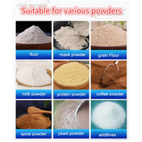 Vis de tarière linéaire remplisseur café protéine pot bouteille poudre sèche épice remplissage capsulage étiquetage Machine d'emballage ligne de Production