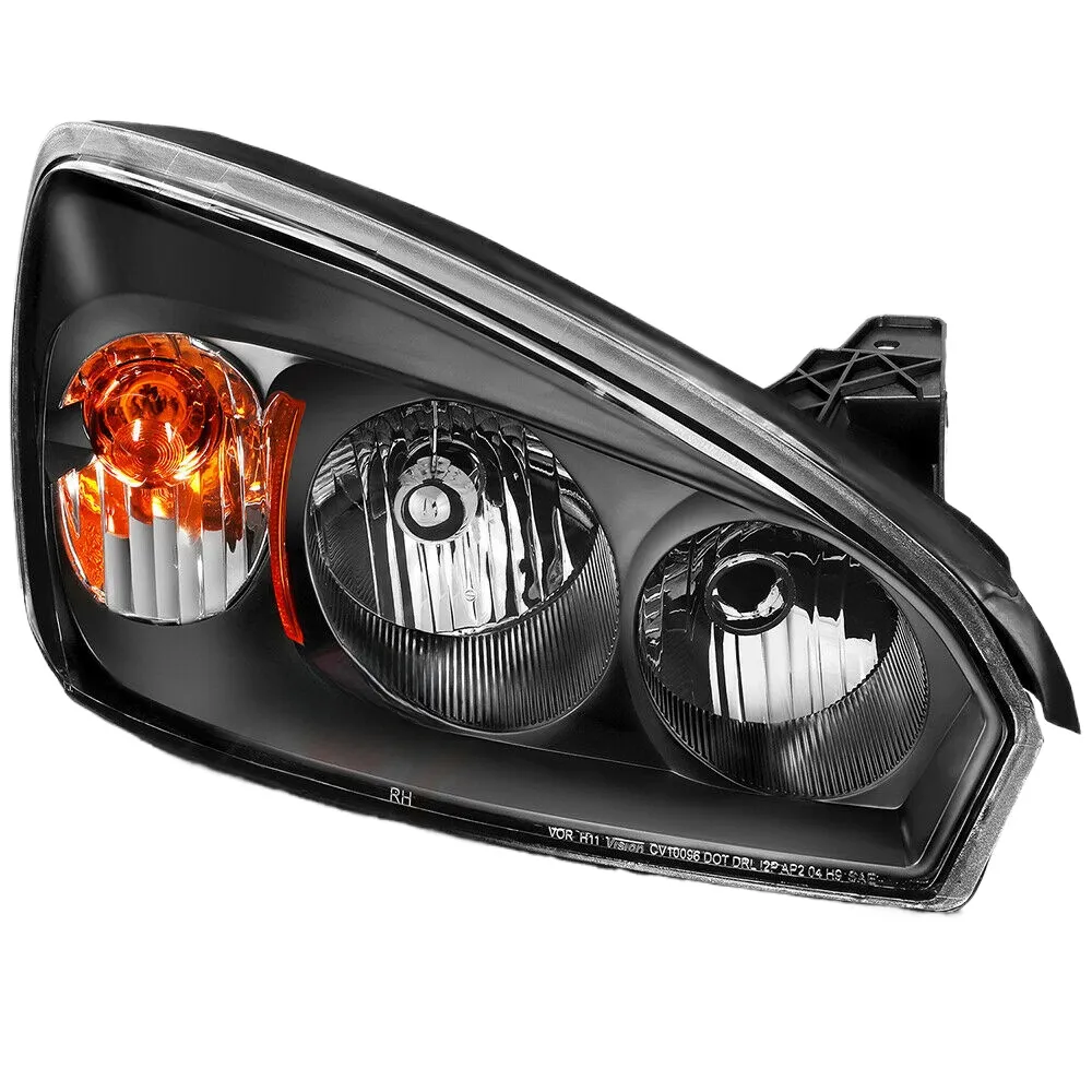 GM2503235 GM2502235 Chevrolet Malibu 2004-2008 Headlights Headlamps Clear Black Yellow Car Accessories Auto Parts for Chevrolet