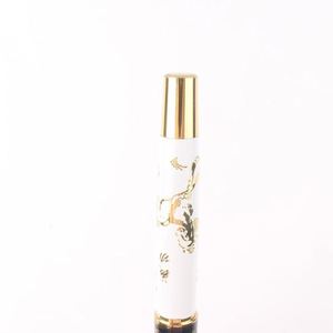 Wholesale White Engraved Logo Fountain <b>Pen</b> Unique Gift Ideas Metal Custom Innovative Signature With Gold Clip - Product Image 3
