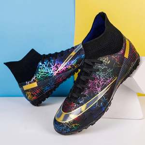 High-top Flying Knit Calcetines Cubrezapatos Chaussure <span class=keywords><strong>De</strong></span> Football <span class=keywords><strong>2022</strong></span> Botas <span class=keywords><strong>de</strong></span> fútbol <span class=keywords><strong>de</strong></span> gran tamaño para hombres - Product Image 4