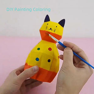 AiJH Lámpara Nocturna de Gato Pintada a Mano, Nuevos Productos, Kit de <span class=keywords><strong>Pintura</strong></span>, Manualidades, Lámparas Nocturnas de Caballo Dibujadas a Mano - Product Image 3