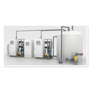 Titanium Electrode Brine Salt Water Electrolysis Equipment electrolysis chlorination machine supplier