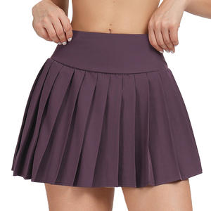 Falda Deportiva para Mujer, Leggings de Cintura Alta, Plisada, para Tenis, Mini Falda con Forro, Control de Abdomen, Bolsillos, Elástica en 4 Direcciones - Product Image 4