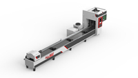 ALLBEST 6012 6024 6029 Cortadora de Tubos Láser de Fibra de 3KW, 6KW, 12KW para Equipos de Ventilación