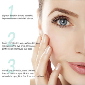 Stick Réparateur Bio Végan aux Herbes pour <span class=keywords><strong>Cernes</strong></span> Sombres, <span class=keywords><strong>Anti</strong></span>-Rides, Élimination Instantanée des Poches Sous les Yeux, Crème Éclaircissante et Raffermissante - Product Image 2
