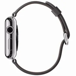 جلد أصلي فاخر 38 ، 40 ، 42 ، 44 ، حزام سوار ساعة يد لساعة Apple Series 5 4 3 2 1