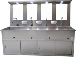 Évier à main en acier inoxydable pour hôpital, lavabo médical pour médecins - Product Image 4
