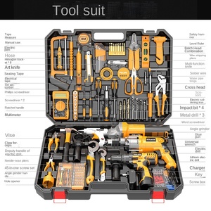 Cassetta degli attrezzi per la riparazione di Hardware di lusso da 46 pezzi più completa e multifunzionale, comprese chiavi inglesi, strumenti a mano in scatola - Product Image 5