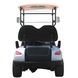 Voiturette de <span class=keywords><strong>golf</strong></span> électrique 2 places, 4 roues, alimentée par batterie, couleur personnalisée, pour hôtel, parc, tourisme - Product Image 6