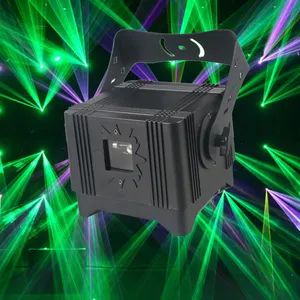 Outdoor mini full color 3W RGB lazer animation projector gobo laser stage light