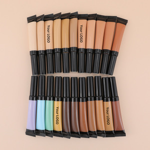 NOUVEAU Sans Logo Cosmétiques Maquillage Squeeze Tube Correcteur <span class=keywords><strong>Orange</strong></span> Correcteur Hd Correcteur Pour Femmes Noires - Product Image 3