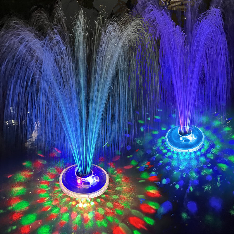 Waterproof Battery Powered Swimming Pool Lights Floating Water Floating Underwater Fountain Lights