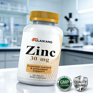 Suplemento Dietético, Soporte Antioxidante, Tableta de Zinc 30 <span class=keywords><strong>mg</strong></span>, Suplementos de Zinc Veganos, Tableta de Suplemento Vitamínico, Fábrica OEM - Product Image 4