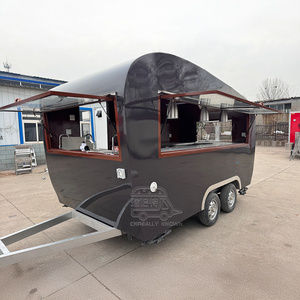 Outdoor Trucks Fast Snow Cone Ice Cream Mobile Coffee Cart Concession Food Trailer - Product Image 4