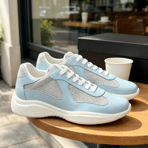 Zapatos de diseñador de moda de lujo de alta calidad para hombre, zapatillas transpirables con parte superior de cuero premium, zapatos de alta gama con logotipo personalizado - Product Image 3