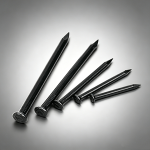 High Efficiency Automatic Production Black Concrete Nails Customizable Round Head Steel <b>Fasteners</b> - Product Image 1