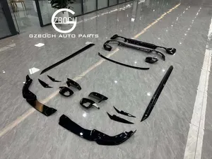 G20 MP body kit For 2023+ BMW 3 Series G20 G28 LCI MT M-Performance Aero Kit Gloss black kit diffuser tips G20 spoielr