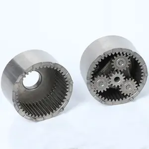 Custom cnc machining stainless steel powder metal gearbox parts small pinion spur planetary gear