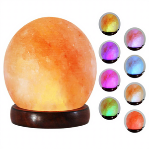 Lámpara de Sal del Himalaya Premium, Estilo Clásico, Iluminación Decorativa, Lámpara de Sal del Himalaya para Interiores - Product Image 1