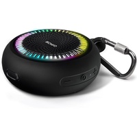 Haut-parleur TWS compact SOWO I Clip pour la douche - Basses puissantes et volume plus fort - Léger pour les voyages, la cuisine, la piscine