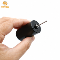 Motor CC sin Escobillas Mini 2847 de 28x47mm, Rotor Interno de 3 Fases, Eje de 2.3mm para Herramientas Eléctricas Portátiles