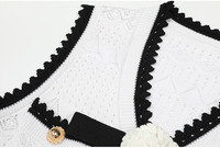 Robe élégante sans manches en tricot pour femme, motif floral 3D ajouré, amincissante, polyvalente, décontractée, robe de mode pour femme