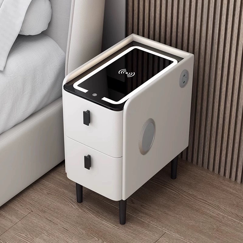 White[Tri-color light + wireless charger + USB + sound]