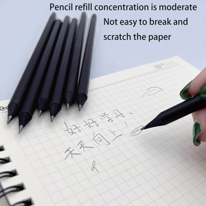 Bán Chạy Bút Chì Khách Sạn Dành Cho Sinh Viên Kinh Doanh Bằng Nhựa Resin Màu Đen Có Thể In Logo Laser - Product Image 3