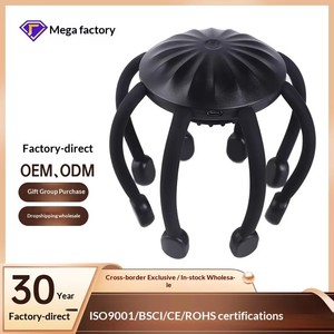Masseur <span class=keywords><strong>de</strong></span> tête rechargeable : Masseur électrique portable pour le cuir chevelu, pour <span class=keywords><strong>la</strong></span> relaxation, le soulagement du stress et une meilleure <span class=keywords><strong>circulation</strong></span> sanguine - Product Image 5