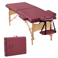 Meistverkaufter Professioneller Tragbarer Großer Massagetisch für Schönheitssalons, Klappbarer Holz-Hydrotherapie-Massagetisch
