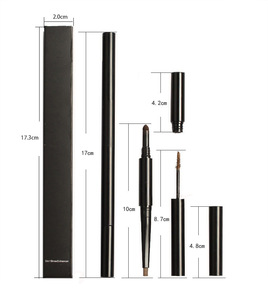 <span class=keywords><strong>Crayon</strong></span> à <span class=keywords><strong>sourcils</strong></span> 3-en-1 longue tenue, poudre et teinture, résistant à l'eau, marque privée, best-seller - Product Image 6