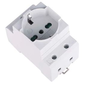 Prise Schuko pour tableau électrique 16A 250V avec connexion à la terre - Product Image 3