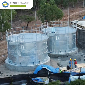 Réservoir d'eau agricole en acier galvanisé avec garantie, traitement par osmose inverse pour l'adoucissement - Product Image 2