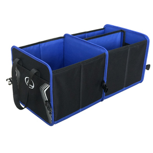 BSCI fabricante suministro Auto marca promoción regalo coche bolsa organizador multifuncional plegable coche maletero organizador - Product Image 3