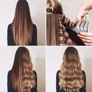 <span class=keywords><strong>Fer</strong></span> à cheveux professionnel en gros bigoudi en céramique à trois barils baguette à friser <span class=keywords><strong>sans</strong></span> <span class=keywords><strong>chaleur</strong></span> - Product Image 6