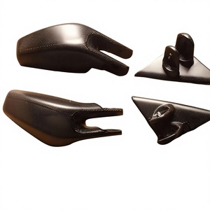 ฝาครอบกระจกมองหลังคาร์บอนไฟเบอร์คุณภาพสูงสำหรับ Ferrari F430 รุ่น 68430700 68430800 - Product Image 6