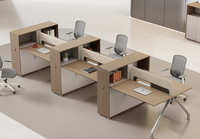 Bureau de travail moderne en acier avec tiroirs personnalisables et pieds en métal, design écologique pour les espaces de bureau